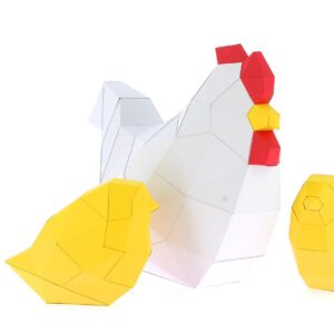 Poule et ses poussins